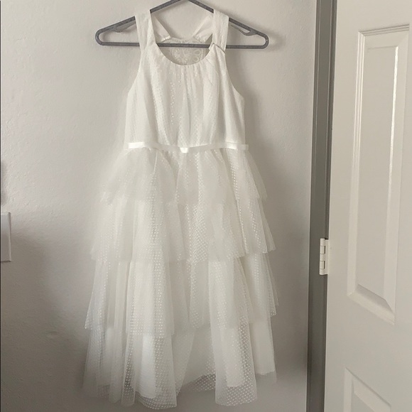 Flower Girl Dress with Heart Detail - Picture 5 of 14